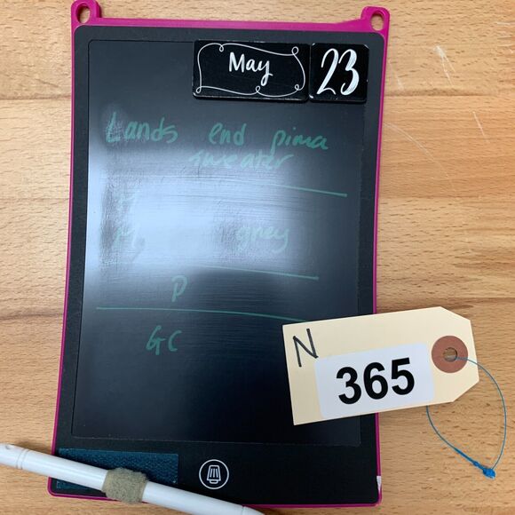 Lands End Sweater Mens M Medium Gray Pima Cotton V Neck Ribbed Trim Pullover - Picture 11 of 12